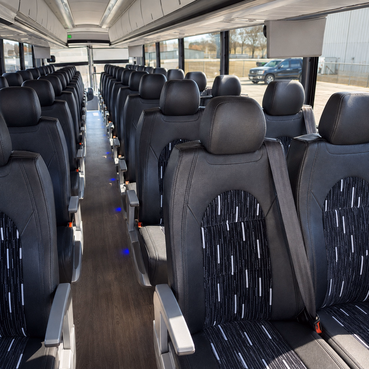 forget the parking scramble a concert party bus keeps the night going from the first stop