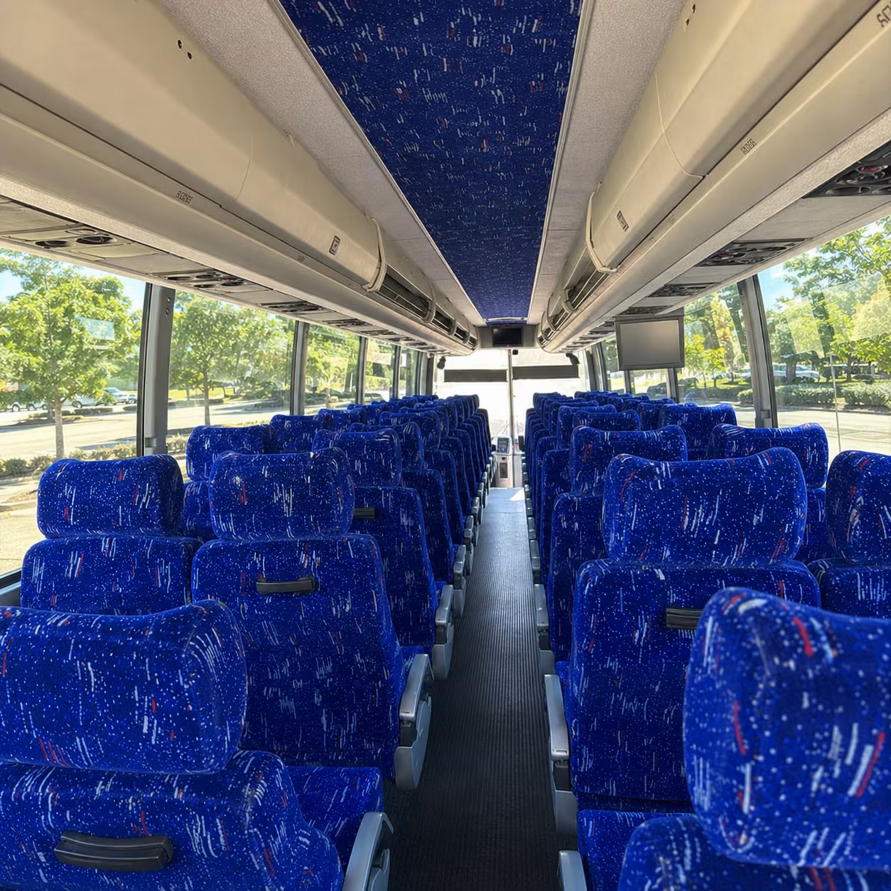 sandusky charter bus interior gallery