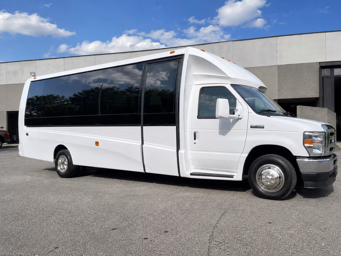 the bridal party deserves a ride that matches the moment