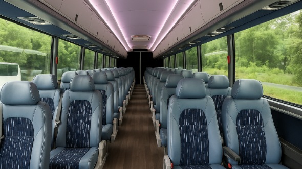 15 passenger minibus interior