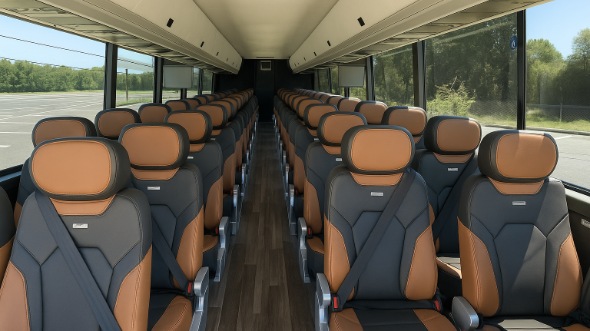 cleveland heights 56 passenger charter bus rental