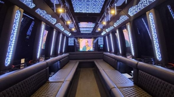 cleveland heights party bus rental inside