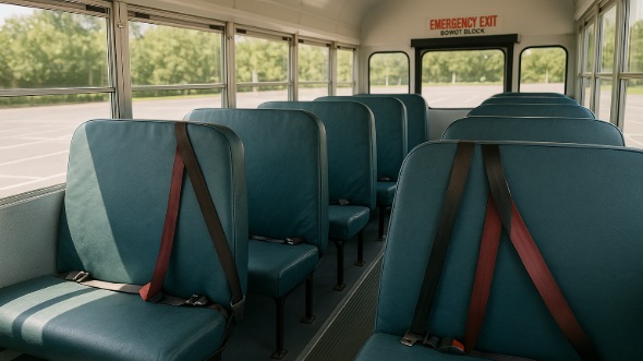 cleveland heights school bus rental interior